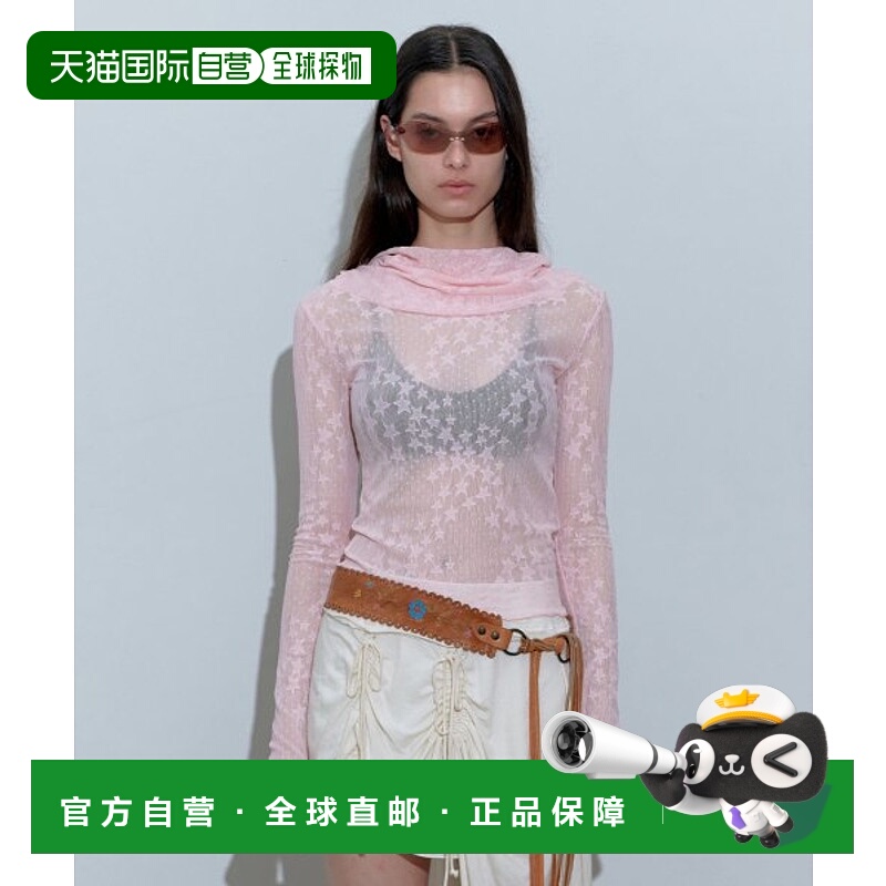 韩国直邮SCULPTOR美式复古街头辣妹潮牌新款上衣SC23A246PK