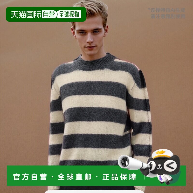 香港直邮MARNI 男士针织毛衣 GCMG0204Q0UFU185MXN38 SS2024长袖