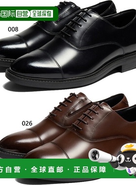 日本直邮Texcy Luxe 男士 4E 宽圆头高品质直头商务鞋真皮TU-7047