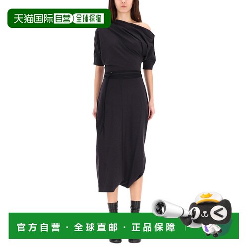 香港直邮LEMAIRE 女士连衣裙 DR1126LJ1041BK966 AW2025 黑色