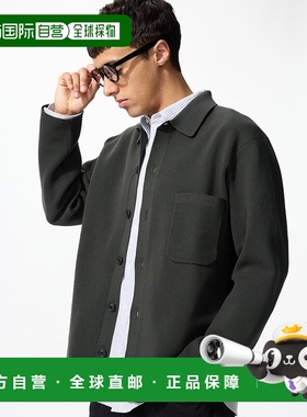 日本直邮Uniqlo Milano 针织衬衫式开衫 478550优衣库长袖