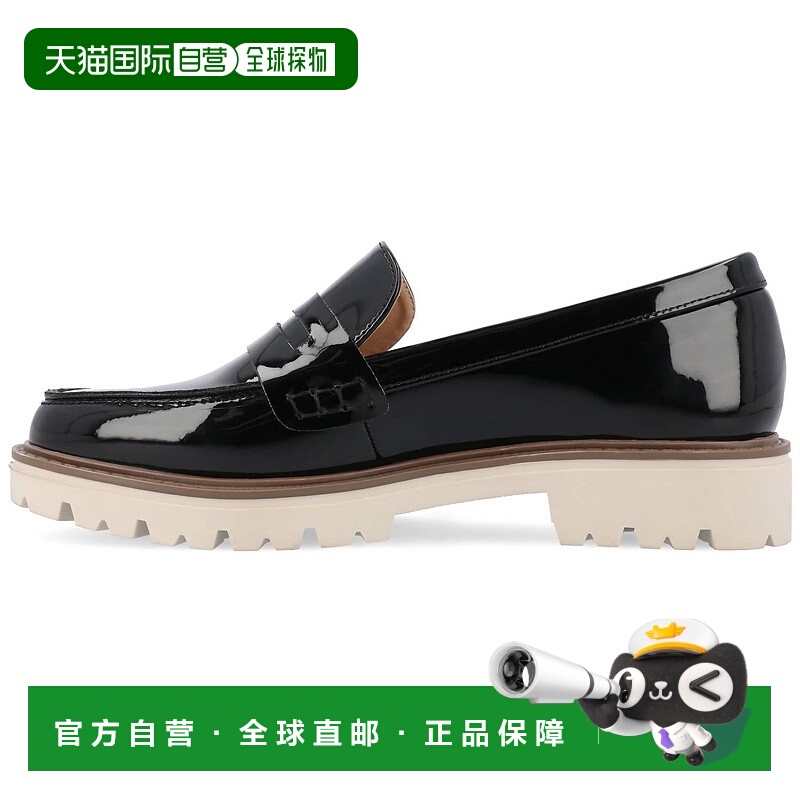 自营journee collectionWomen's Kenly Loafer Flat In Black - b