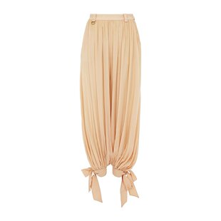 女士休闲裤 腰带环休闲裤 CH25UPA064456I0 花色 SS2025 CHLOÉ