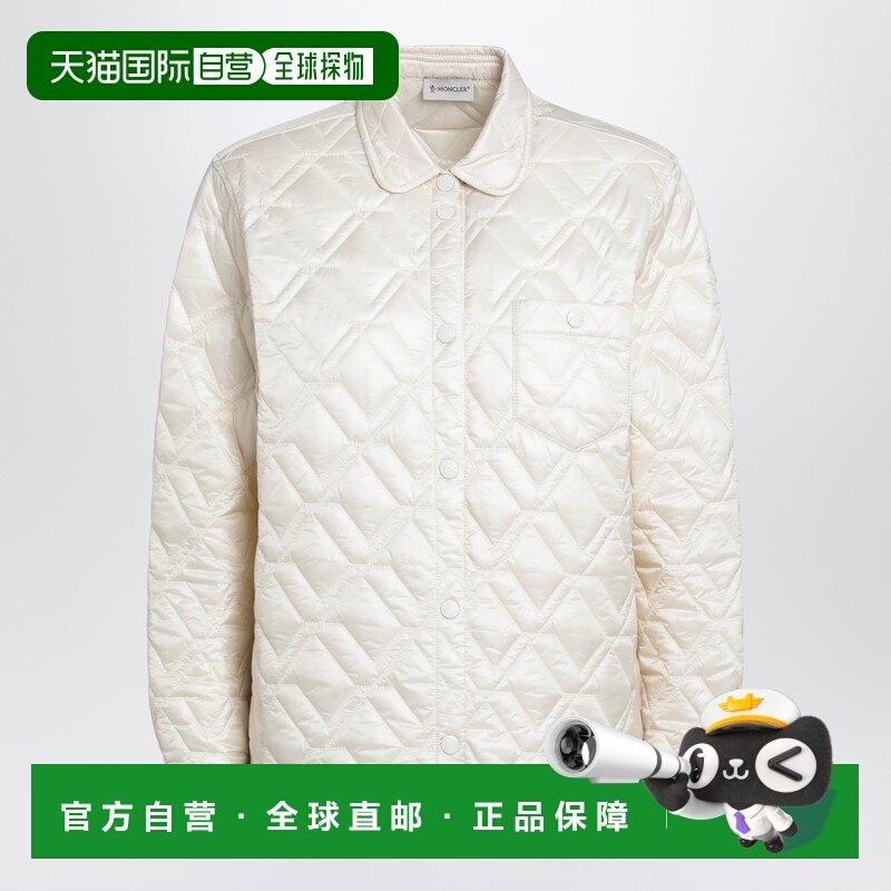 1h可退 香港直邮Moncler 盟可睐 女士 浅褐色绗缝衬衫 2F00001788,女装/女士精品,衬衫,淘宝优惠券,粉丝福利购,淘宝优惠卷