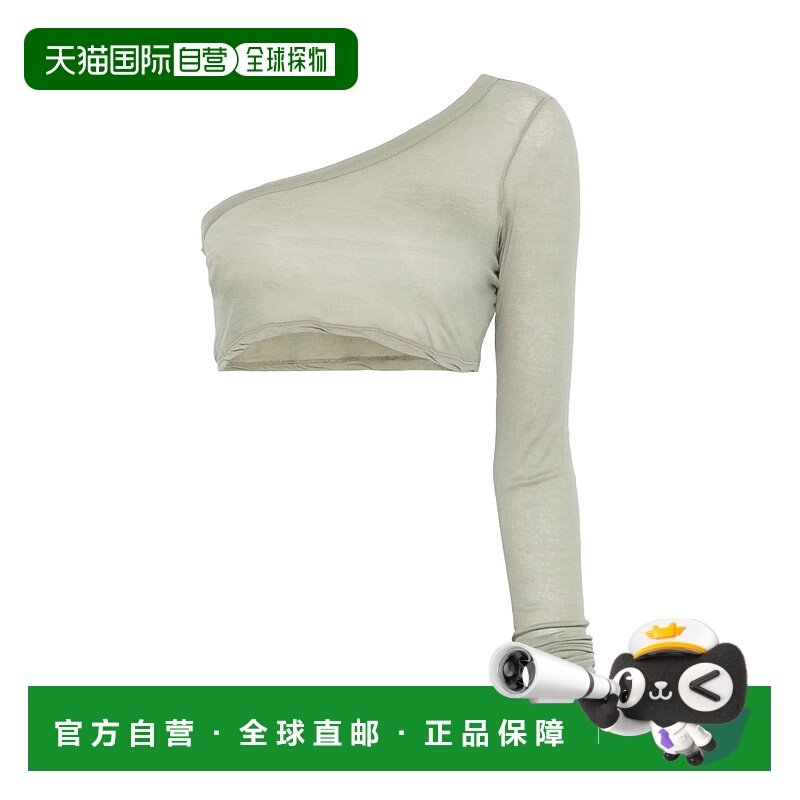 香港直邮Rick Owens 单肩上衣 RP01E7215UC15长袖女装针织衫