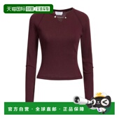 香港直邮潮奢 女士 mcqueen 1h可退 亚历山大 麦昆 T恤 red红色