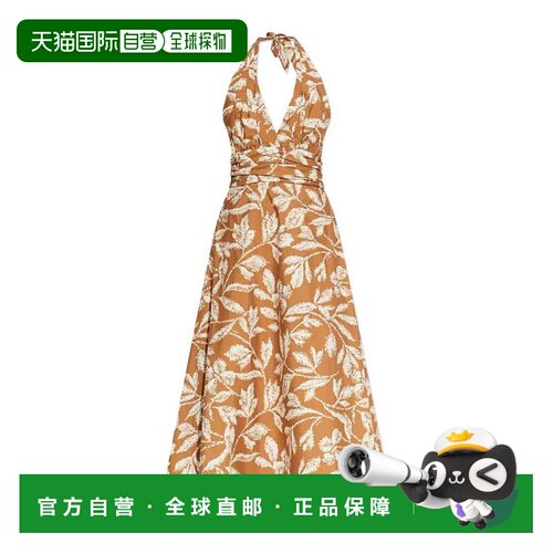香港直邮MAX MARA 女士连衣裙 26112210426E15 SS2026 驼色 Cotto