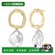 geneviveSterling Genuine Silver Gold 自营 with 14k Plated