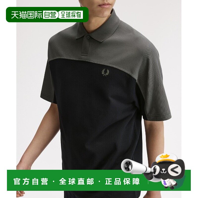 1h可退 日本直邮FRED PERRY 男女同款 纯棉撞色Polo衫 M3390图片
