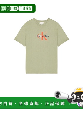 香港直邮Calvin Klein 卡尔文 克莱恩 女士 Monologo T恤 4RB862G