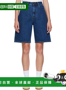 1h可退 香港直邮CARHARTT WIP 女士 蓝色 Brandon 牛仔短裤 I0319
