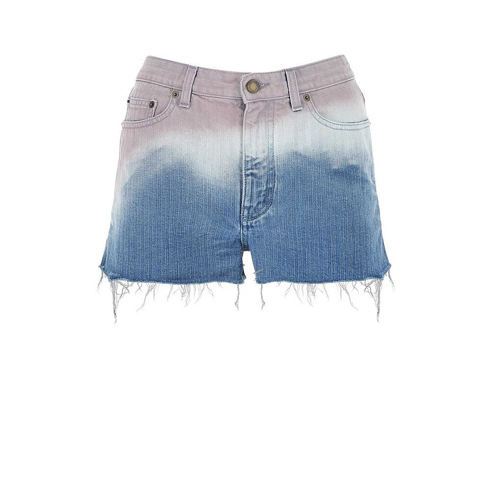 Saint Laurent 圣罗兰 女士 高腰休闲短裤 614462Y02IA