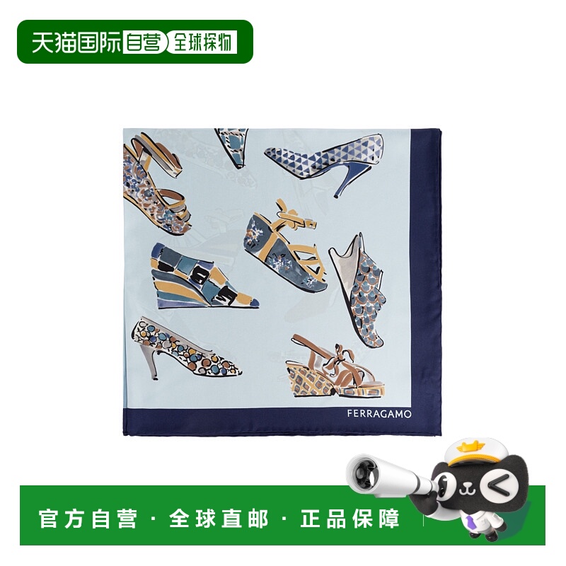 欧洲直邮ferragamo 女士 围巾披肩