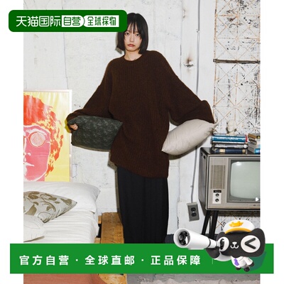 1h可退 日本直邮KBF 女士厚款针织迷你连衣裙 KB4726F910