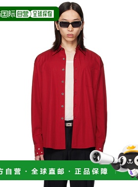 1h可退 香港直邮潮奢 Our Legacy 男士 红色 Above 衬衫 M4252AL