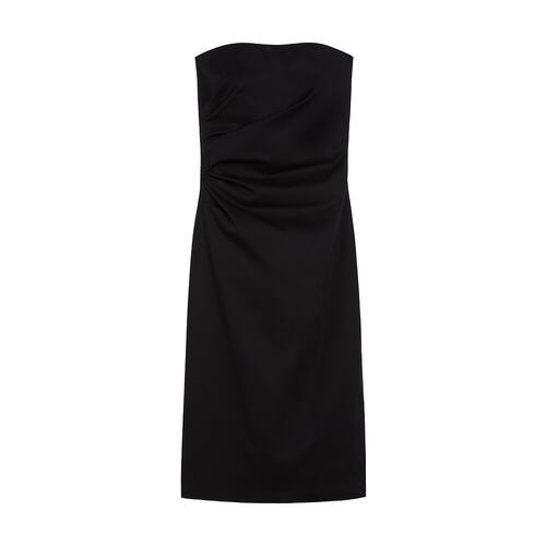 MAX MARA 女士连衣裙 6221045206006 SS2025 黑色 露肩连衣裙