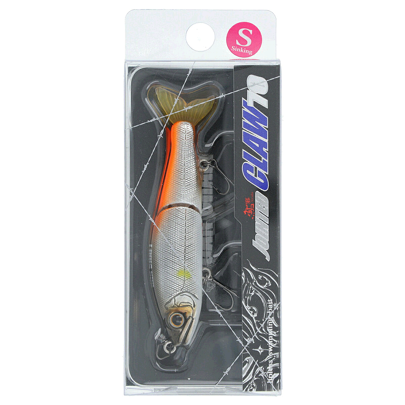 日本直邮Guncraft Lure Ayuya 关节爪 70 型 S #10 法拉盛 GM 橙