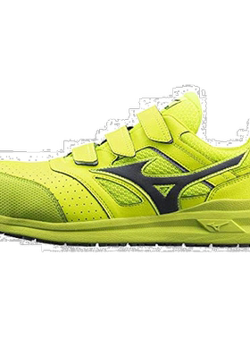 【日本直邮】Mizuno美津浓 作业用（A种）轻量工作鞋 黄x深灰 27c