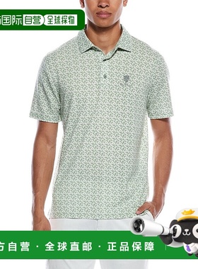 自营 ben sherman本 谢尔曼运动合身翻领衬衫-绿色 美国奥莱直发