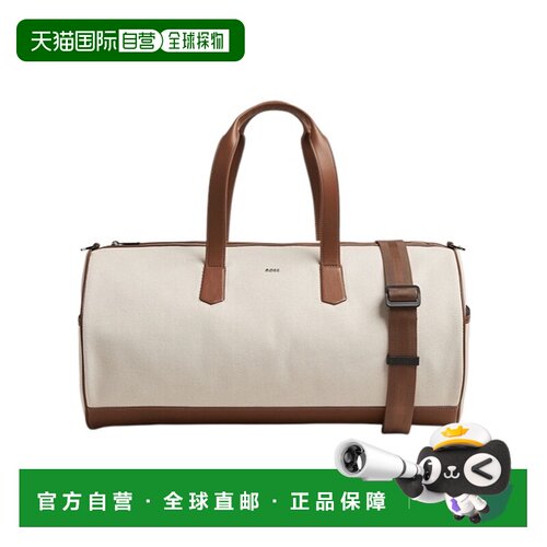 香港直邮BOSS HUGO BOSS 男士旅行包 50563317054 SS2026 白色