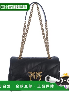 香港直邮PINKO 女士手拿包  100038A0F2Z99Q-2 AW2025黑色斜挎包