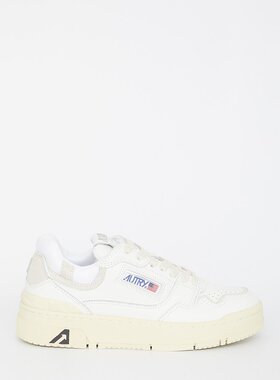 AUTRY 女士休闲鞋 ROLWMM15 白色 徽标低帮休闲鞋