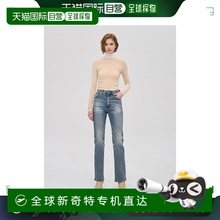 韩国直邮SJYP女士牛仔裤水洗潮流时尚 舒适百搭 简约透气女款下装