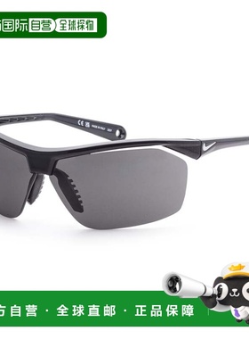 自营Nike Men's 70 mm Black Sunglasses EV1128-001-70 - black