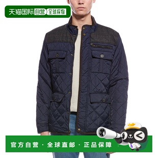 自营Cole Haan钻石绗缝谷仓夹克-蓝色 美国奥莱直发