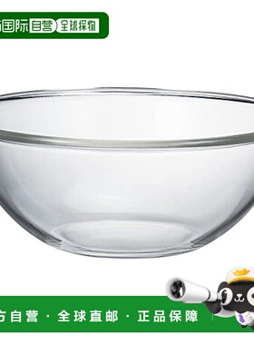 【日本直邮】HARIO玻璃王 浅型圆碗 耐热玻璃2500ml MXPA-250-BK