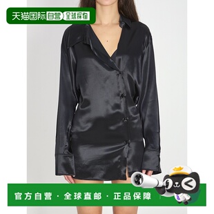 黑色迷你连衣裙 1h可退 女士 Attico 260WCA00462102 香港直邮The