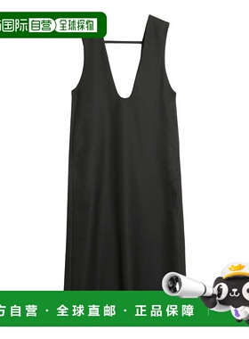 1h可退 日本直邮ELENDEEK 女士U领直筒连衣裙 512510310001新款