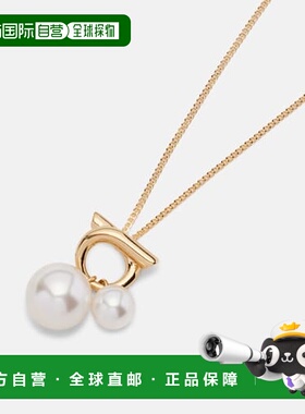 1h可退 香港直邮潮奢 Salvatore Ferragamo 菲拉格慕 女士 人造珍