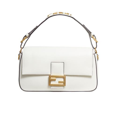 Fendi Baguette 中号翻盖单肩包 8BR822APG6