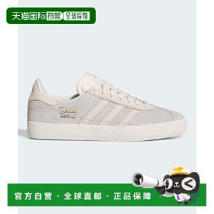 1h可退 日本直邮adidas 男女同款 复古滑板鞋 GAZELLE ADV 灰色