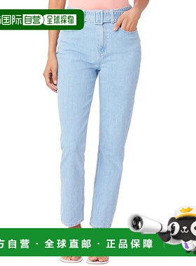 自营PAIGE Carrot Leg Cheyne Paperbag Waist Jean - blue 美国