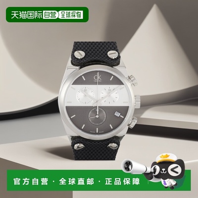 【美国直邮】calvin klein  手表凯文克莱表盘腕表表带石英银色