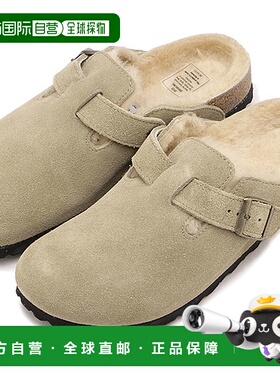 日本直邮BIRKENSTOCK 凉鞋波士顿丝绒剪羊毛 1028299 FW24  BOSTO