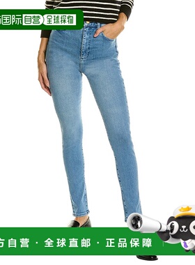 自营 Triarchy 浅靛蓝高腰紧身牛仔裤 - 蓝色 美国奥莱直发