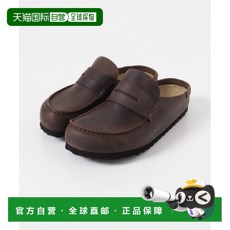 日本直邮BIRKENSTOCK 男士 哈瓦那色软麂皮半拖凉【付后1h可退】图片