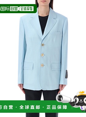 香港直邮MARNI 女士西服 GIMA0182U2TW83900B12 AW2023 蓝色外套