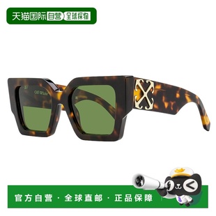 自营Off-White Women's Square Catalina Sunglasses OERI128 605