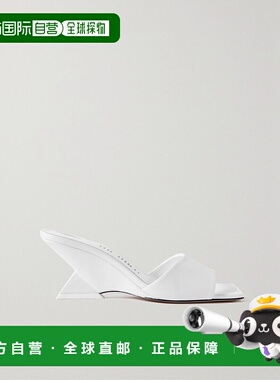 香港直邮The Attico 女士 Choepe 皮革穆勒鞋 232WS605L001女鞋