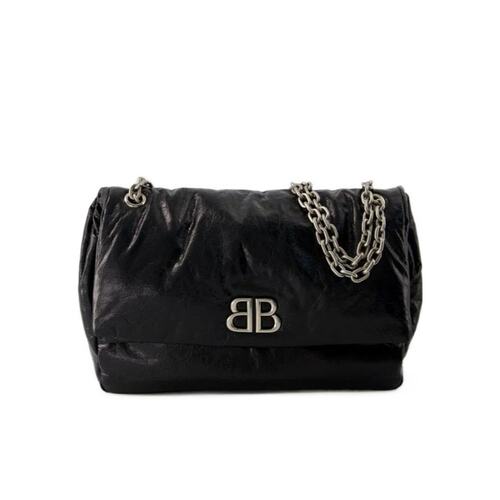 Balenciaga Monaco中号链式单肩包 7659452AASA
