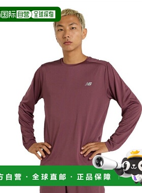 日本直邮 New Balance 男士ESS长袖T恤MT41225 FDP 运动T恤