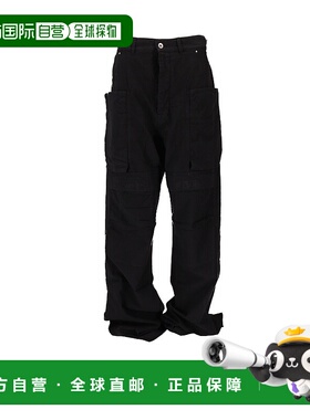 香港直邮RICK OWENS 男士休闲裤  AW2025 DU02E7368CL09黑色卫裤