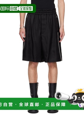 1h可退 香港直邮Jil Sander 吉尔 桑达 男士 黑色 Fluid Viscose