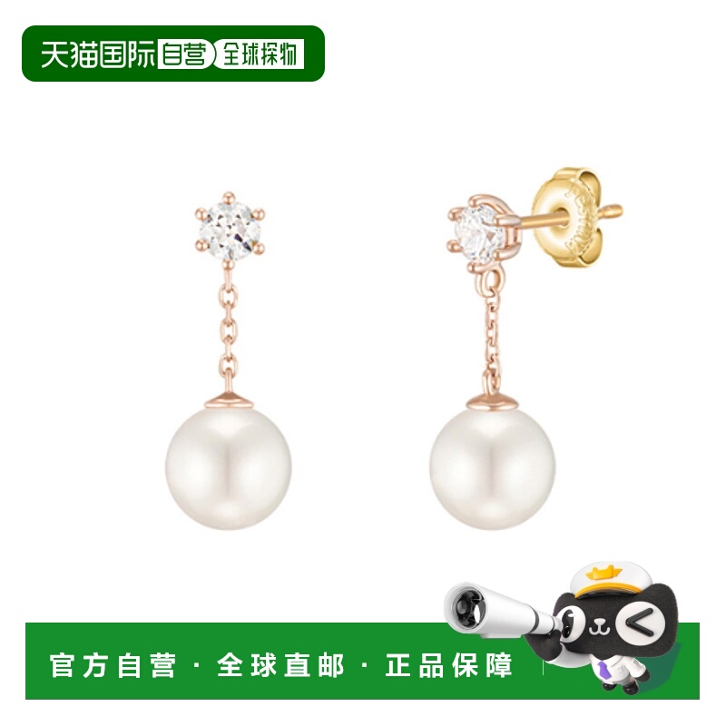 韩国直邮JESTINA 女士耳环 JJP1EF1BS181R4000 14K配饰