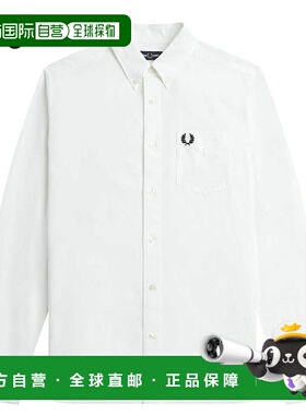日本直邮FRED PERRY 牛津衬衫 M5516 100（白色）608（海军蓝）W1