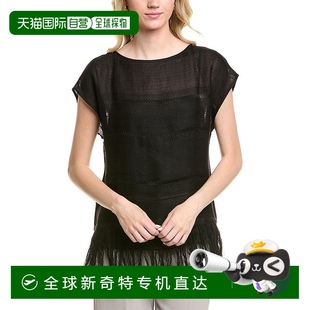 york拉斐特148纽约条纹亚麻混纺衬衫 自营 new lafayette 黑 148
